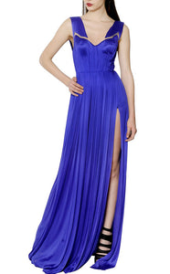 Maria Lucia Hohan Tabby Blue Dress