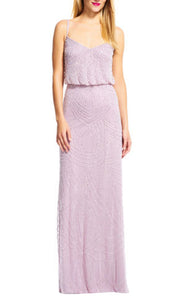 Adrianna Papell Justin Lilac Dress